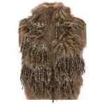 Brunello Cucinelli Dazzling Moss Embroidery Vest