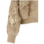 Brunello Cucinelli Whispering Bloom Embroidery Sweater