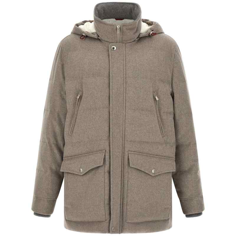 MM4701823CWB01_01_M_2026-09-29T08-17-14.101Z Brunello Cucinelli Membrane Wool Flannel Parka