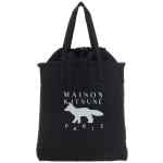 Maison Kitsuné Drawstring Shopping Bag