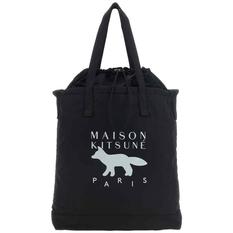 MRUBT07OF0066P199_01_M_2026-10-05T08-09-51.615Z Maison Kitsuné Drawstring Shopping Bag
