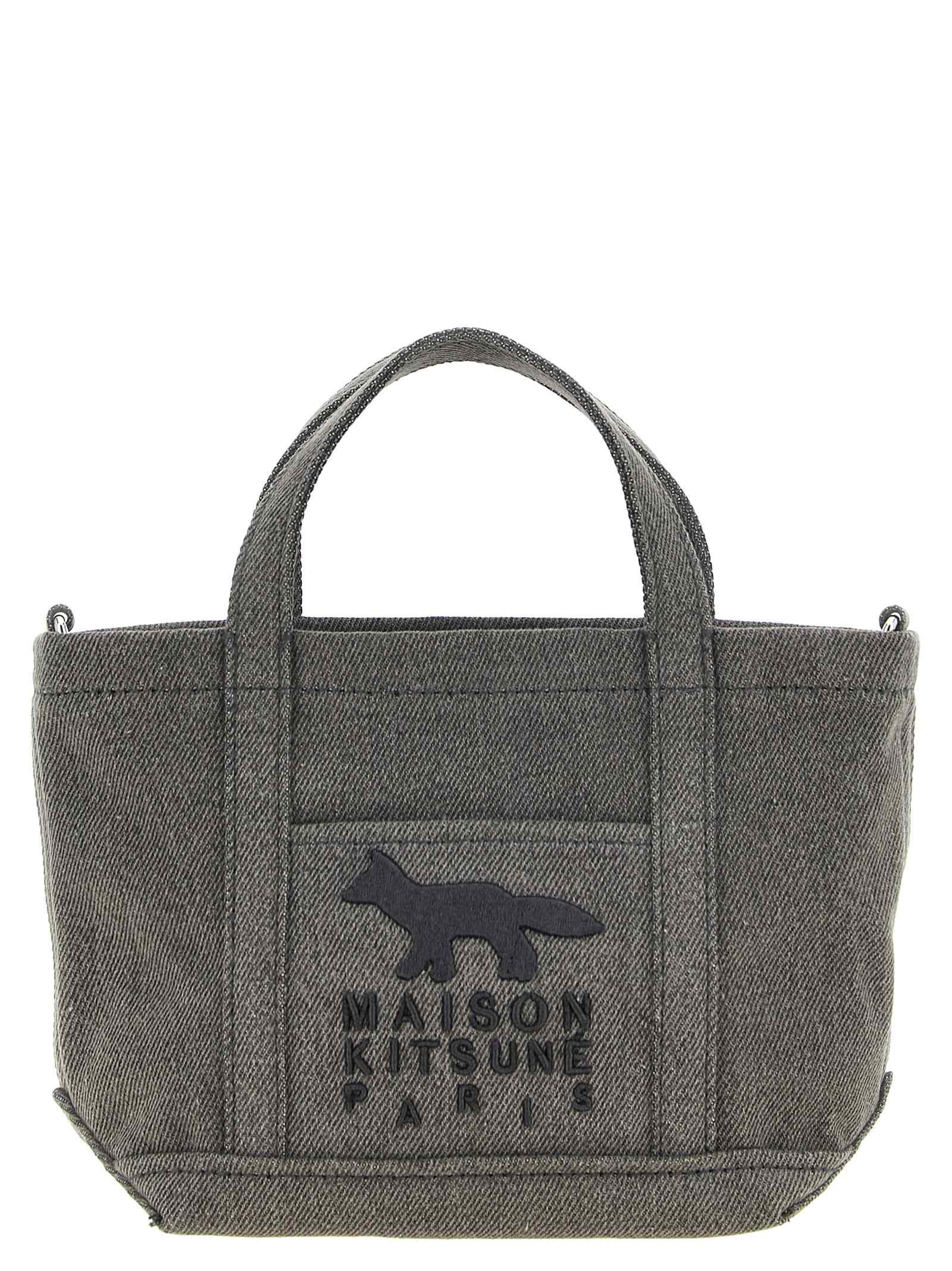 Maison Kitsuné Profile Fox Mini Shopping Bag