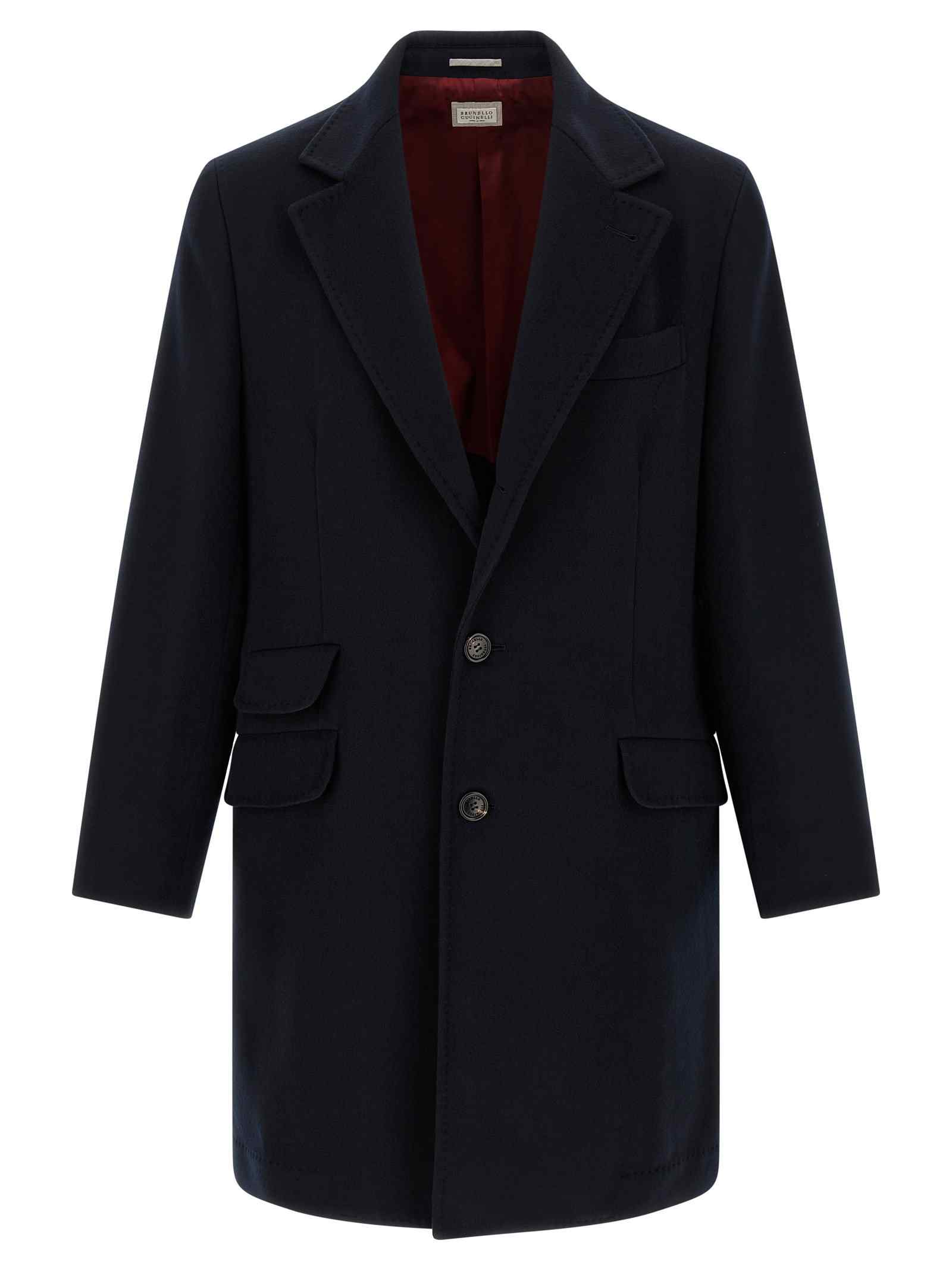 Brunello Cucinelli Wool Beaver Coat