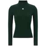 Courreges Reedition Rib Knit Sweater