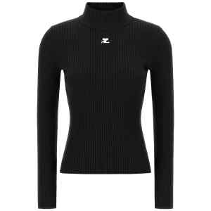 Courreges Reedition High Neck Sweater