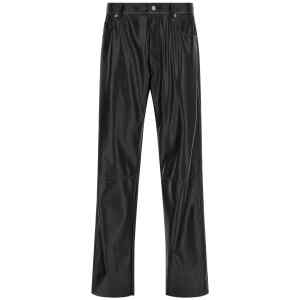 Mm6 Maison Margiela Leather-effect Pants