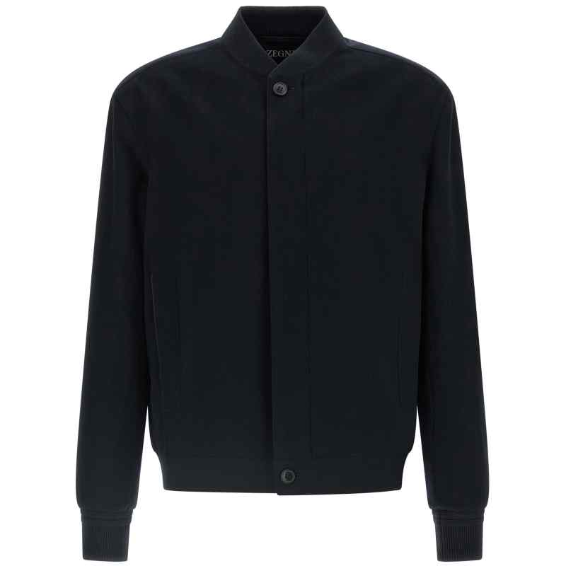 Zegna Oasis Cashmere Bomber Jacket