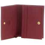 Valentino Garavani Vlogo Burgundy Wallet
