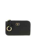 Valentino Garavani Vlogo Black Cardholder