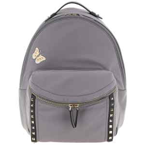Valentino Garavani Stud Up Grey Backpack